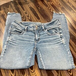 American Eagle Outfitters Light Blue Skinny Jeans